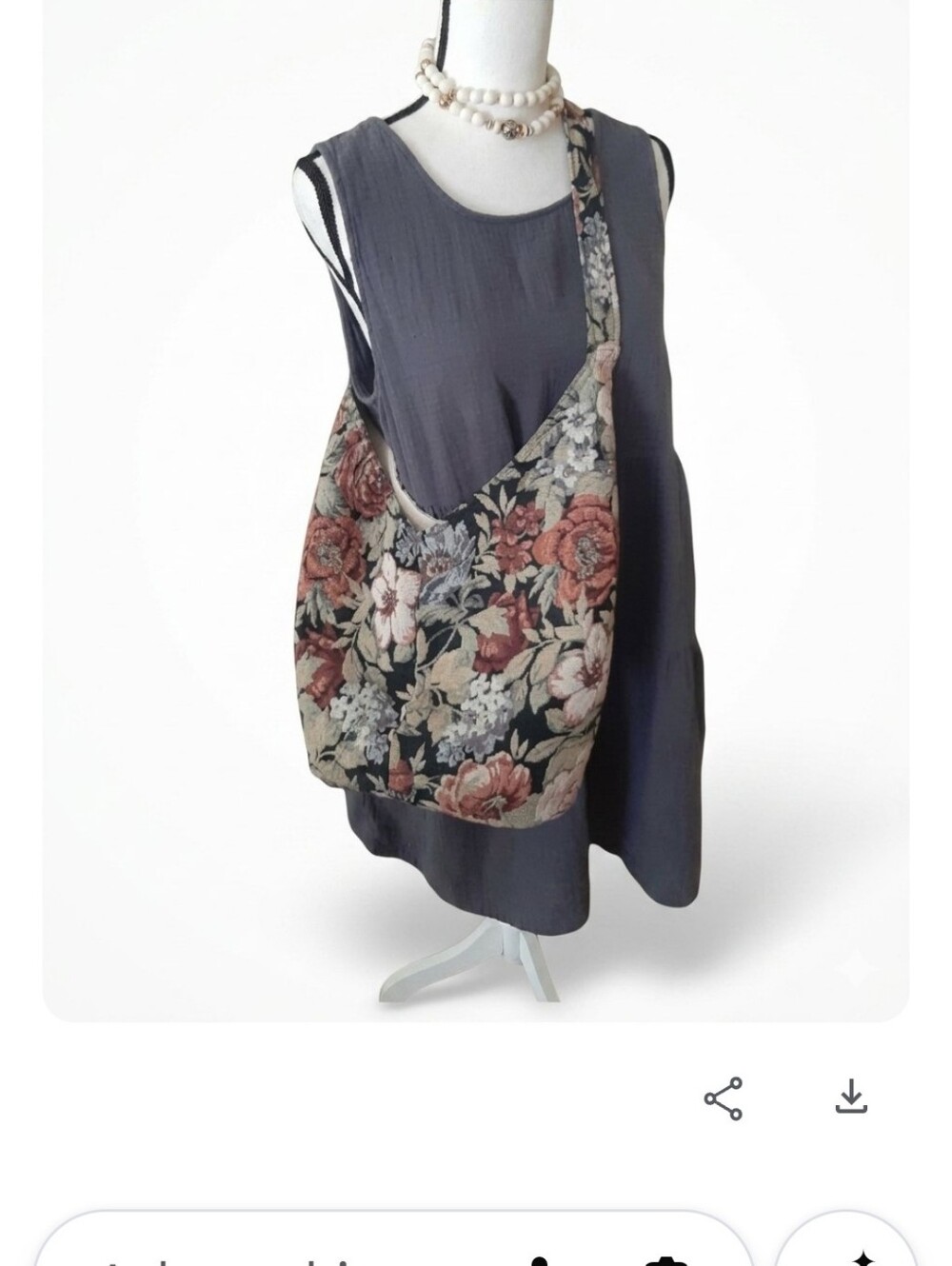 Tapestry Bucket Bag